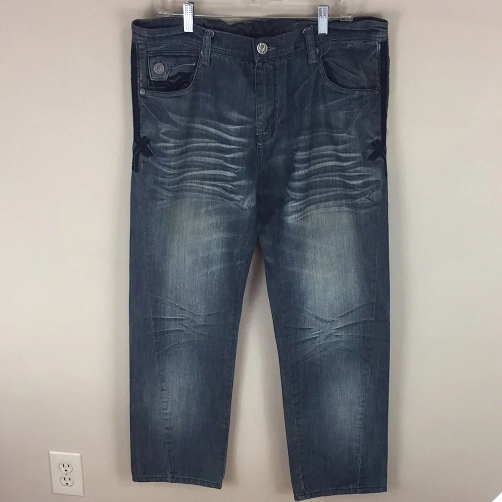 D-Lux Denim Slim Fit Jeans Size 36x30